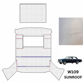 W109 280/ 300 Roof Ceiling Sky Headliner Perforated With Sunroof Fit For Mercedes Benz