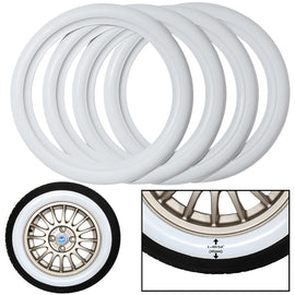 Tire White Wall insert Sidewall Portawall Trim Fit For Opel-Holden