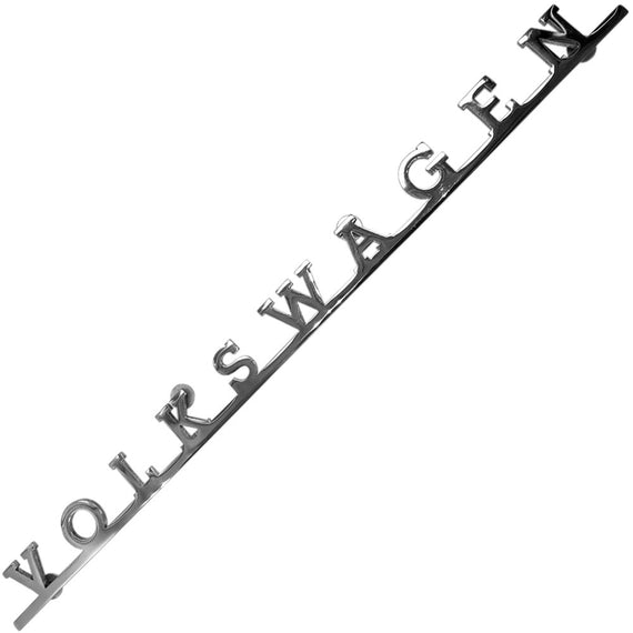 Volkwagen Script Decklid Emblem Badge For Vw bus, type 3