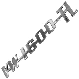 Vw 1600 TL Script Decklid Emblem Badge For Vw Type 3