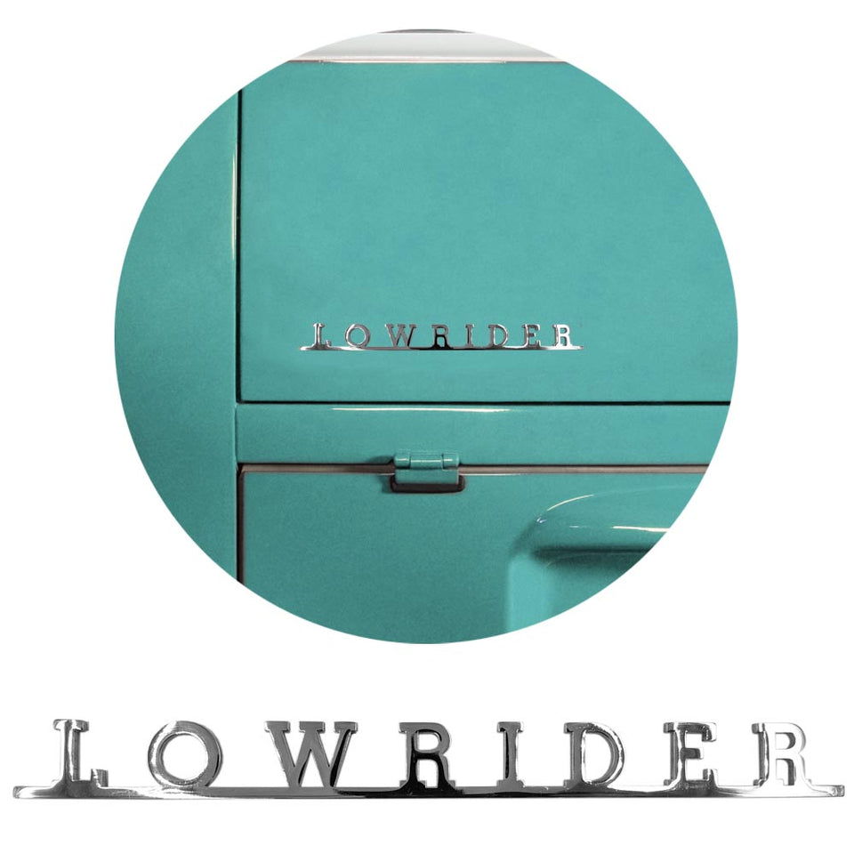 Low rider Script Emblem Badge For Vw T1 Bus Type 2 Beetle – Classic ...