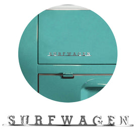 Surfwagen Script Emblem Badge For Vw T1 Bus Kafer Type 2 - Classic Parts Depot